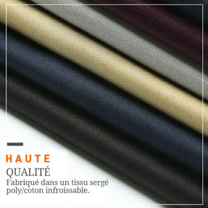 Pantalon classique à haute élasticité pour hommes