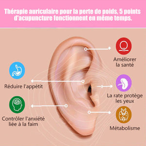 Boucles d'oreilles de drainage lymphatique amincissantes