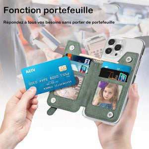 Porte-carte magnétique multifonctionnel pour téléphone