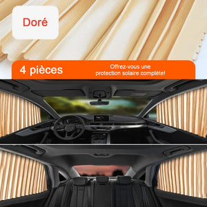 Pare-soleil magnétique universel pour vitres latérales de voiture