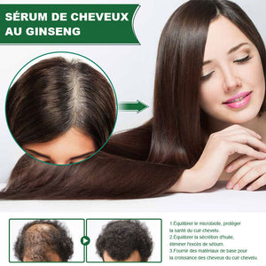 Spray pour la repousse des cheveux Ginseng rouge