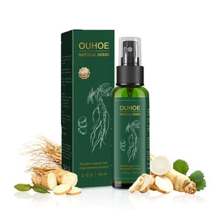 Spray pour la repousse des cheveux Ginseng rouge