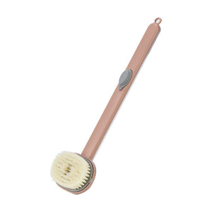 Brosse de bain massage amovible à long manche