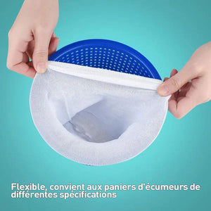 Chaussettes filtre à déchets de piscine