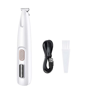 Tondeuse à poils d'animaux avec lumière LED