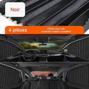 Pare-soleil magnétique universel pour vitres latérales de voiture