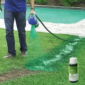 Spray pour gazon vert antiparasitaire