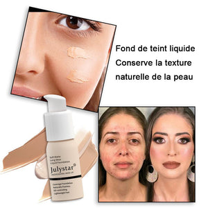 Fond de teint liquide mat et soyeux