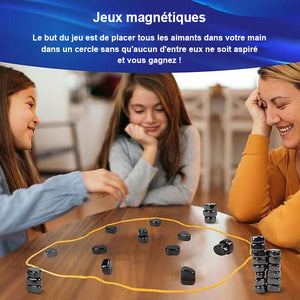 Jouet de pièces d'échecs magnétiques