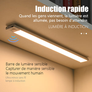 Barre de lumière à capteur de mouvement