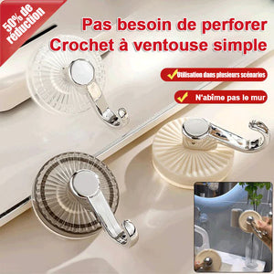 Crochets à ventouse solides sans perforation