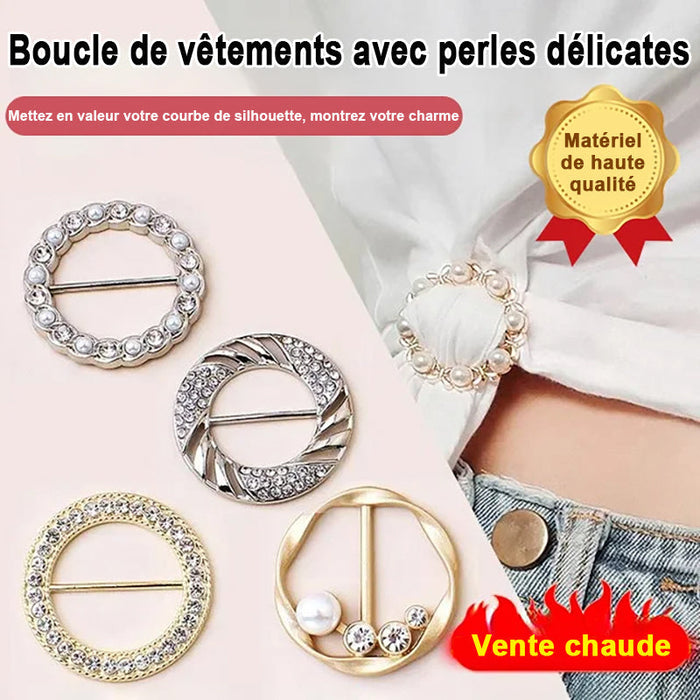 Boucles multi-usages avec perles all-match (2 pièces)