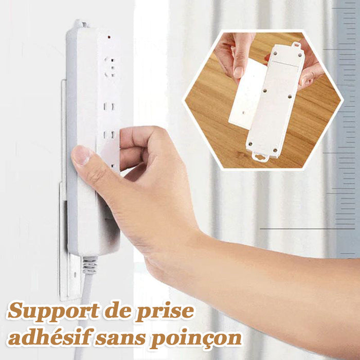 Support de prise adhésif sans poinçon (3 pièces)