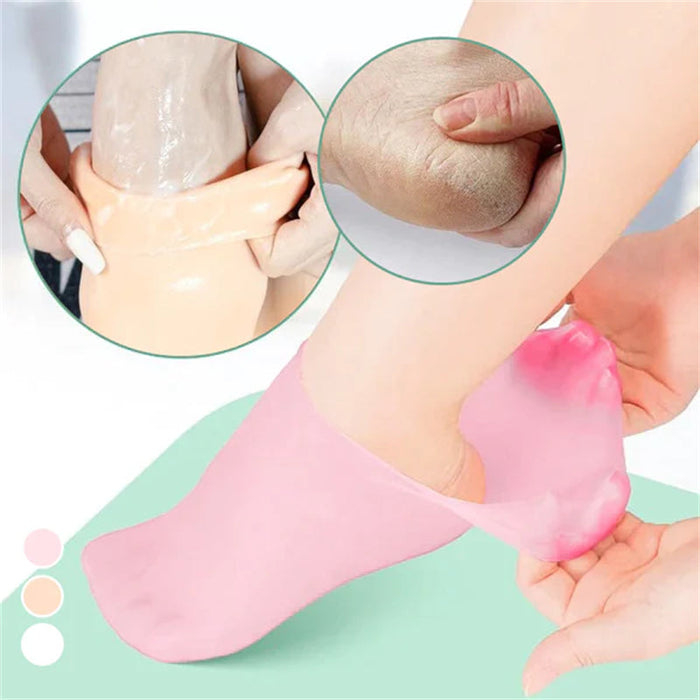 Chaussettes hydratantes pour soins des pieds spa pour femmes