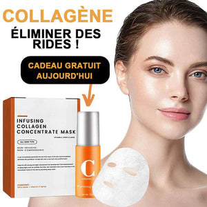 Ensemble masque pour les yeux au collagène + Spray vitamine C