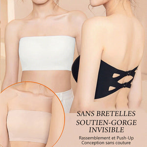 Bandeau sans bretelles Beautify au dos