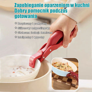 Uniwersalny klips antypoparzeniowy do uchwytu na miski kuchenne