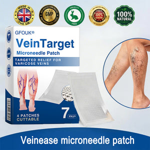VeinEase microneedle behandelingspleister