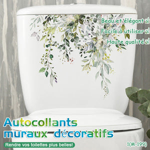 Autocollant polyvalent pour toilettes mur salle de bain