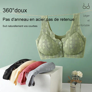 Soutien-gorge boutonné sur devant confortable et pratique