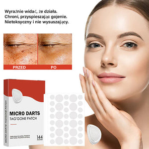 Plastry hydrokoloidowe z mikronakłuwaniem do usuwania trądziku i brodawek | - 🛒Kup jeden, a drugi dostaniesz gratis (2 opakowania)🎁