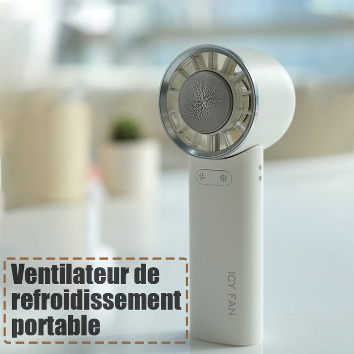 Ventilateur de refroidissement de glace portable à semi-conducteur