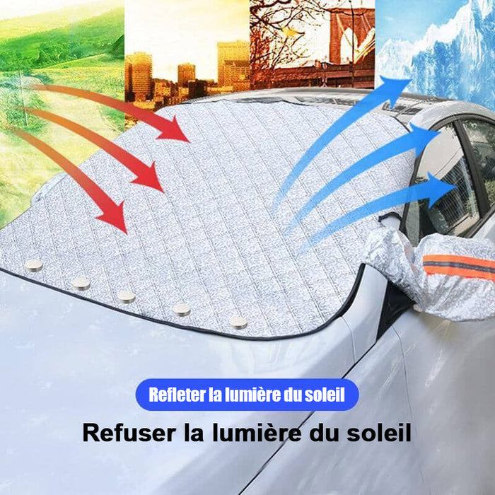 Couverture de neige magnétique pour voiture