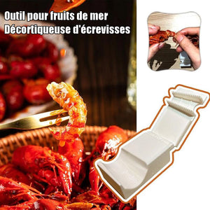 Outil de décortiqueur d'écrevisses fruits de mer