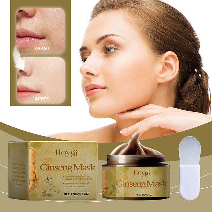 Masque exfoliant au ginseng