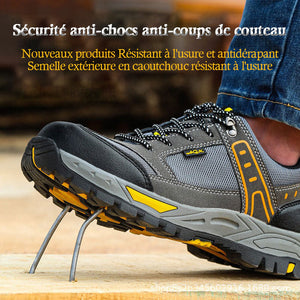 Chaussures de sécurité résistantes à l'usure confortables