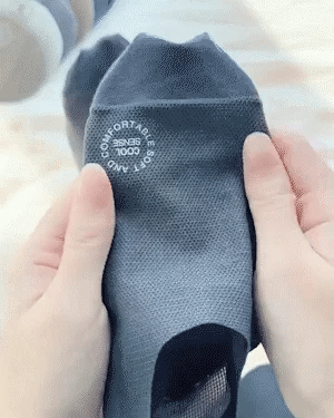 Chaussettes invisibles antidérapantes à doublure ultra-fine