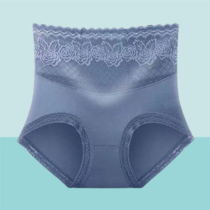 Culotte respirante avec dentelle de taille haute