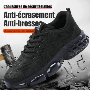 Chaussures de protection du travail antidérapantes de sécurité