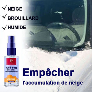 Spray anti-buée et fortifiant pour verre