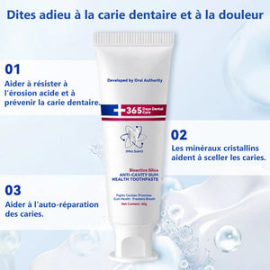 Dentifrice anti-carie pour la santé des gencives