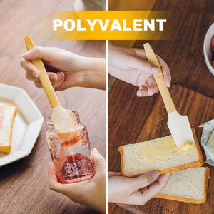 Mini spatule de cuisine en silicone (2 pièces)