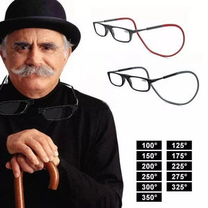 Lunettes de lecture magnétiques rétractables