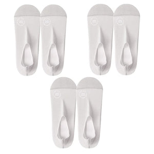 Chaussettes invisibles antidérapantes à doublure ultra-fine