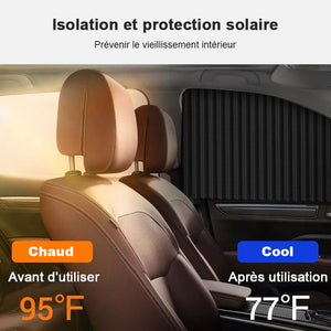 Pare-soleil magnétique universel pour vitres latérales de voiture