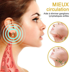 Boucles d'oreilles de thérapie magnétique masser points d'acupuncture