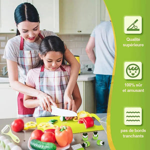 Ustensiles de cuisine sans danger pour les enfants