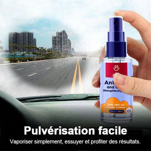 Spray anti-buée et fortifiant pour verre