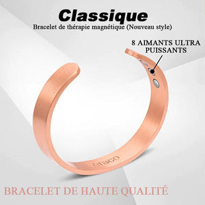 Bracelet de thérapie magnétique classique