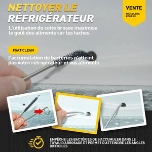 Ensemble de nettoyage et de drague de vidage de réfrigérateur