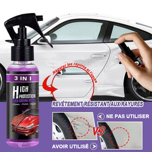 3 en 1 Spray de revêtement de voiture rapide haute protection (30ml)