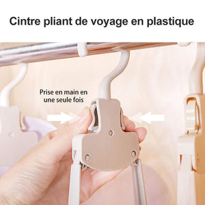 Cintre pliable pour vêtements