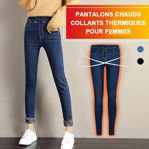 Legging en polaire thermique pour femmes