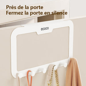 Crochets de porte sans trace et sans perforation