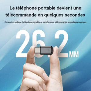 Télécommande émetteur infrarouge pour téléphone portable