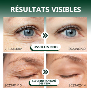 Nouveau gel raffermissant aux peptides pour les yeux (2 pièces)